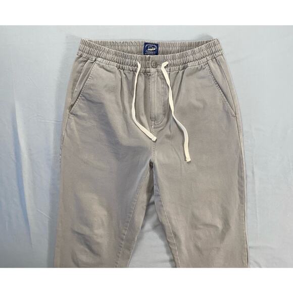 J Crew AV223 Flex Waist Slim Dock Jogger Style Pants. Light Gray, Men's S. EUC! - Picture 1 of 9